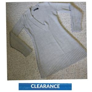 Wet Seal Deep V neck sweater